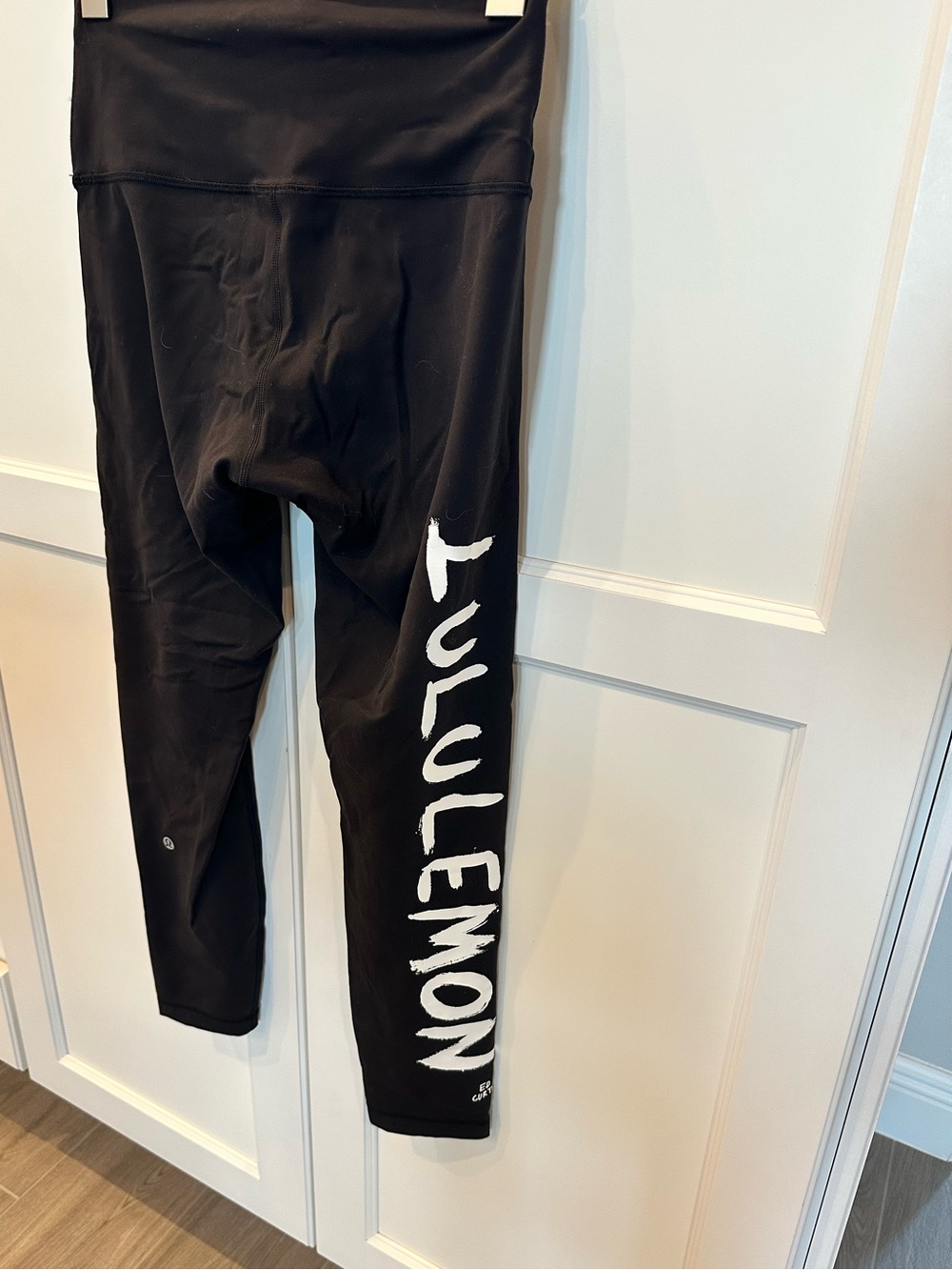 lululemon athletica x Ed Curtis  Black wunder train 25” Logo Side-Print Leggings